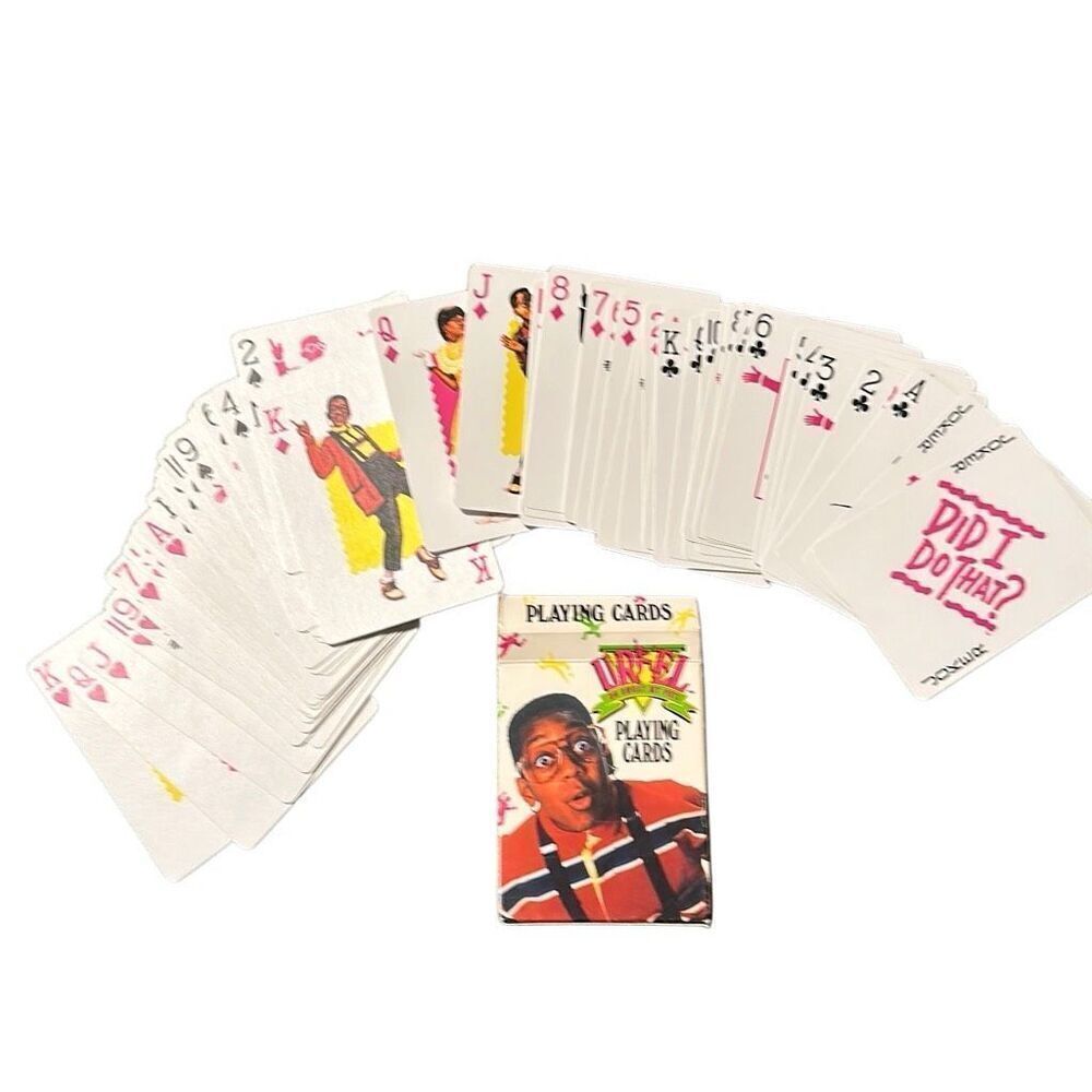 Urkel Playing Cards, NRFP, Family Matters, 1991